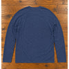 Faherty Cloud Cotton Henley Men's L Navy Heather Pima Modal Super Soft Peru