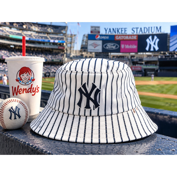 New York Yankees Pinstripe Bucket Hat Wendy's 6/18/25 SGA One Size NWOT