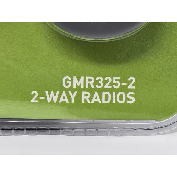 Uniden GMR325-2 Two Way Radios 3 Mile Walkie Talkies 22 Channels New Sealed