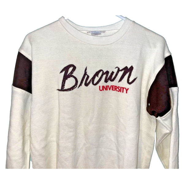 Brown University Sweatshirt University Place Sz. L Vintage 80s Deadstock NWT