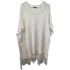 Anthropologie Do Everything in Love Poncho Sweater One Size NWOT