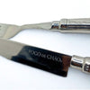Fogo de Chao Brazilian Steakhouse Knife & Fork Set Stainless Steel Rare