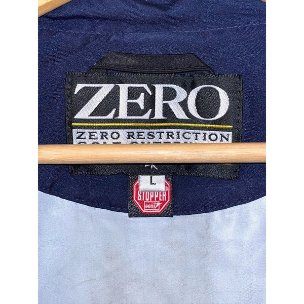Zero Restriction PGA New Jersey Section Windstopper Gore-Tex Golf Pullover L