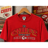 Kansas City Chiefs Vintage 90s Lee Sport NFL AFC West T-Shirt Men's Large Red US