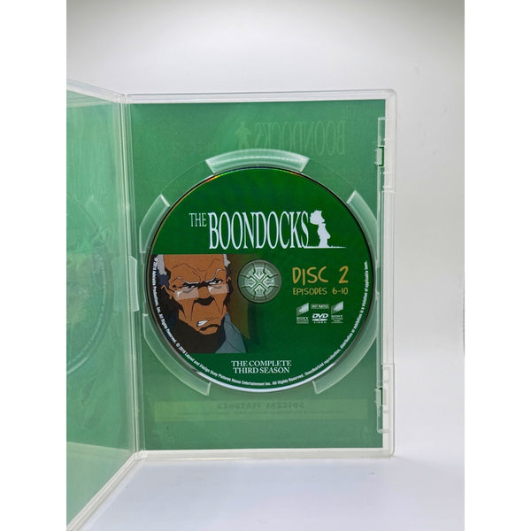 The Boondocks: The Complete Third Season (DVD, 2010, 3-Disc Set) EUC