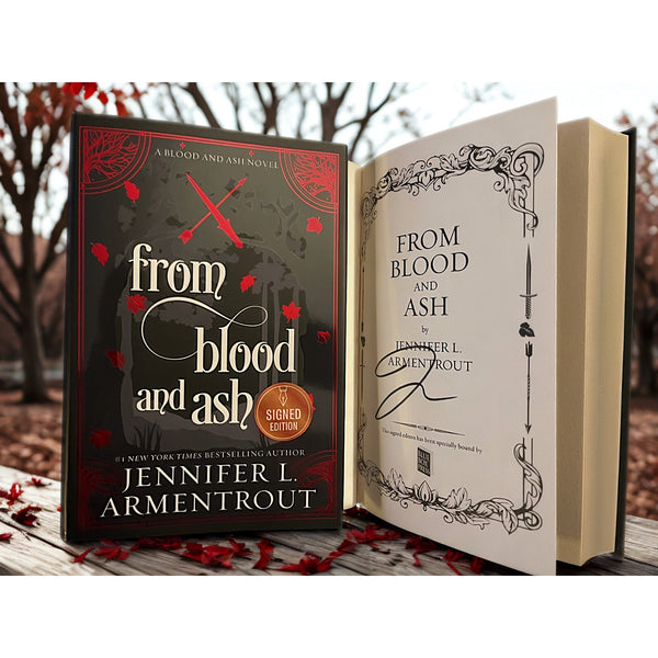 From Blood and Ash Jennifer L Armentrout Signed Special Edition HC Novel