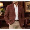 Charles Tyrwhitt Wool Cashmere Windowpane Blazer Sport Coat 42R English Cloth