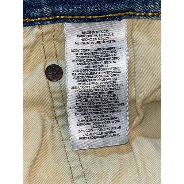 Polo Ralph Lauren Hampton Relaxed Straight Distressed Camo Jeans 44B x 30 NWT