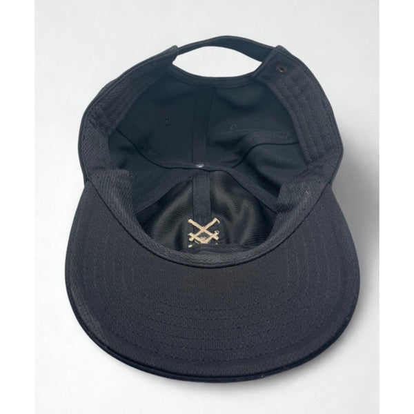 Rhone XXX Golf Logo Hat Adult Black Adjustable Strapback Performance Cap