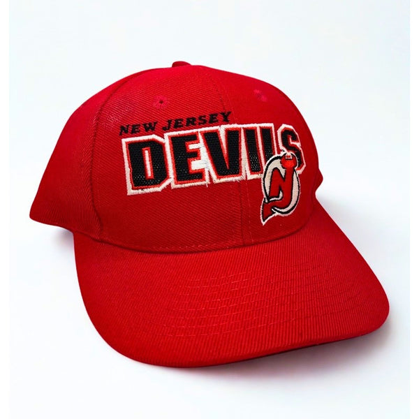 New Jersey Devils Sports Specialties Shadow Snapback Hat Cap Vintage NHL OSFA