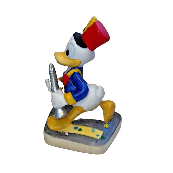 Schmid DONALD DUCK CLARINET Disney On Parade Band Figurine - EUC - In Box Vtg