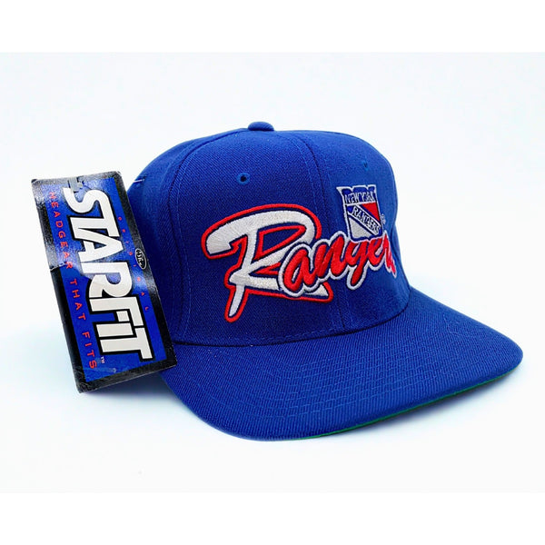 New York Rangers Starter Starfit Fitted Hat 6 5/8–7 1/8 Vintage NWT
