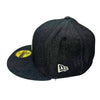 New York Yankees Denim Hat Baseball New Era 59FIFTY Cap 1999 World Series Size 7