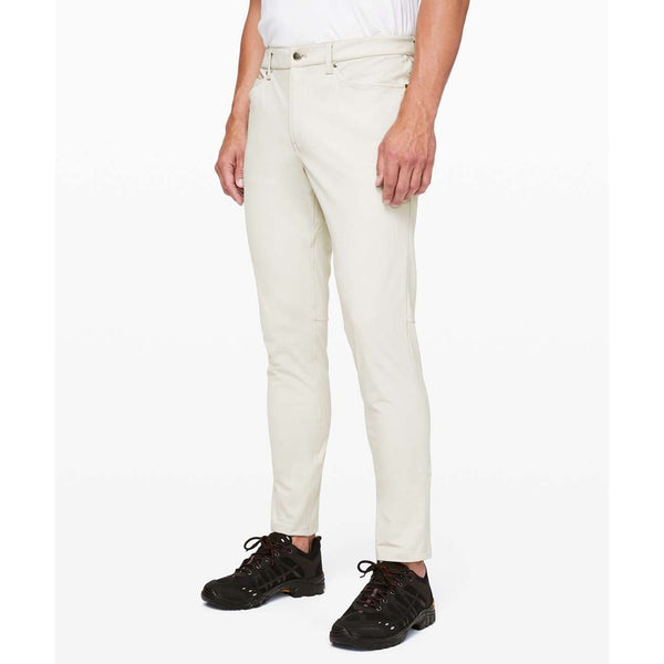 Lululemon ABC Slim-Fit Trouser Warpstreme Stone Khaki Men’s 34x36 NWOT 5 Pocket