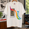 Herman Miller Eames Geneva Tee XL Signed Newhouse Shepherd Vintage 90s USA Rare