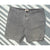 Burberry Brit Sz 38 Grey Chino Shorts Cotton Linen EUC