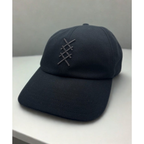 Rhone XXX Golf Logo Hat Adult Black Adjustable Strapback Performance Cap