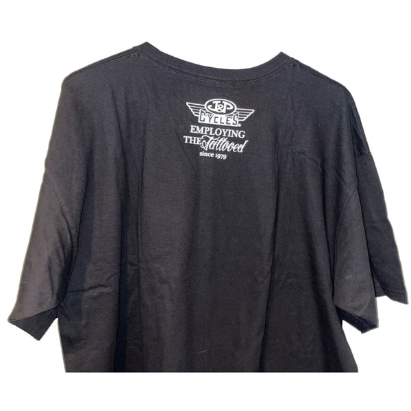 J&P Cycles Tattooed And Employed Motorcycles Biker Size XL T-shirt