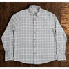 Faherty Brand Seaview Flannel Shirt Mens XL Gray White Plaid Organic Cotton