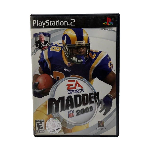 MADDEN 2002 PLAYSTATION 2 PS2 COMPLETE IN BOX W/ MANUAL CIB