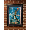 LeBron James Signed Powerade King James Lithograph JSA Auto Framed Rare 22x34
