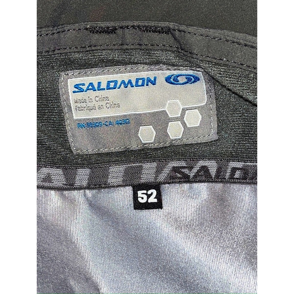 Salomon LAB Gore-Tex Pro Shell Ski Pants Gray 37x33 Sz 52 Motion Fit