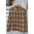 Todd Snyder Plaid Flannel Shirt Mens Medium Brown Button Down Cotton Casual