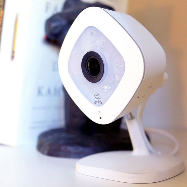 Arlo Q VMC3040 Wired 1080p HD Security Camera NEW Night Vision Alexa