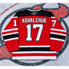 New Jersey Devils Ilya Kovalchuk #17 Reebok CCM NHL Jersey Sz 54 XL Fight Strap