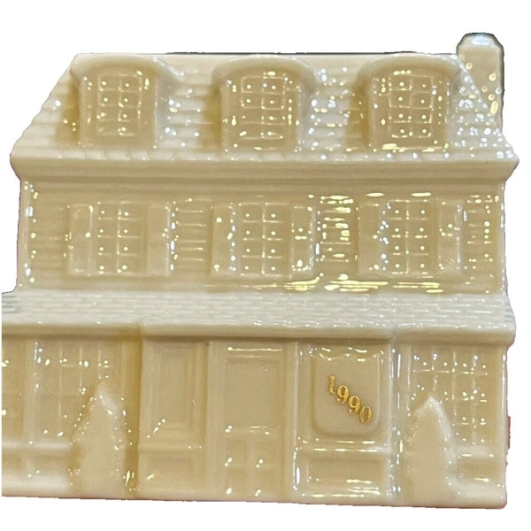 LENOX 1990 CHRISTMAS VILLAGE INN ORNAMENT