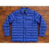 Patagonia New Belgium Brewing Silent Down Shirt Jacket Blue XL Puffer Rare