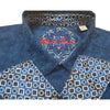 Robert Graham Cullen Jacquard Flip Cuff XL Classic Fit Egyptian Cotton NWOT $188