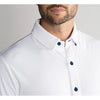 Twillory Button Down Shirt Mens XL White Performance Stretch Athleisure EUC