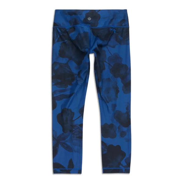 Lululemon Wunder Under Pant Full-On Luxtreme Jumbo Inky Floral Black Inkwell 6