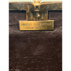 Valentino by Mario Valentino Vintage Leather Shoulder Bag Brown Chain Strap