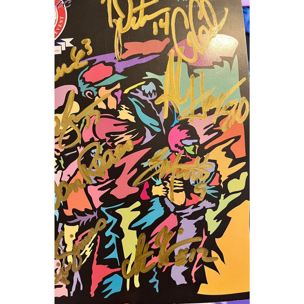 NFL Football Autographed Multi Signed Program 1996 NFL Golf Classic Phil Simms