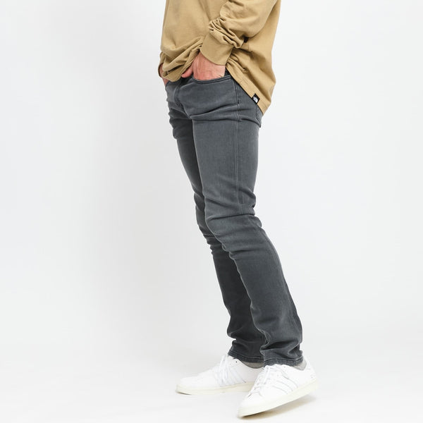 Carhartt WIP Rebel Pants 38x34 Black Washed Denim Jeans Stretch Slim