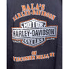 Harley Davidson Wisconsin Diverse Power Bald Eagle USA 2XL Rare Biker T Shirt