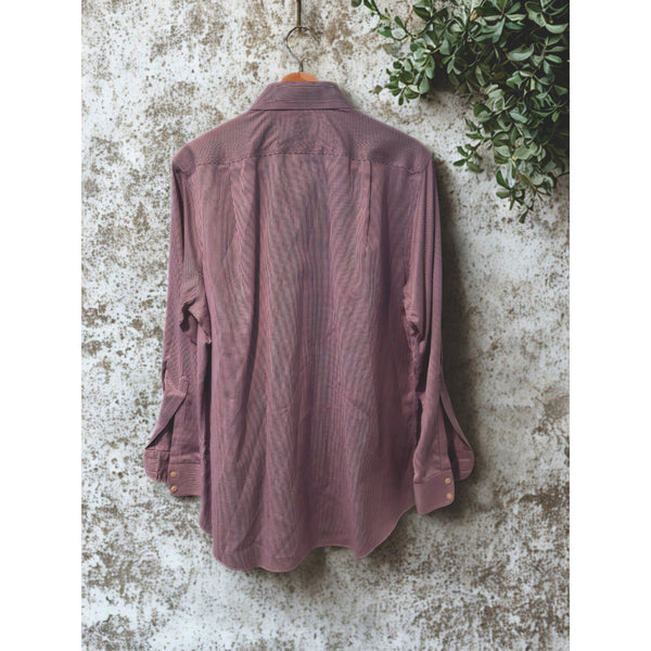 Charles Tyrwhitt Dress Shirt Non Iron Slim Fit Check Men's 16/33