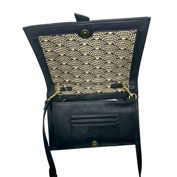 BIG BUDDHA Vegan Leather Crossbody Purse Bag Boho Chic NWOT