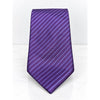 Donald J. Trump Signature Collection Silk Tie Purple Striped Crest President