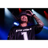 Kid Rock American Badass Football Jersey XL Black Y2K 0 F's Given Vintage