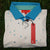 Redvanly Golf Polo Shirt Sz. Medium White Savile Geometric Performance NWT $105