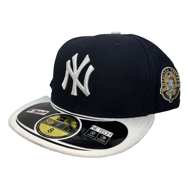 Mariano Rivera New York Yankees Retirement Patch Hat New Era Sz 8 Fitted 59Fifty