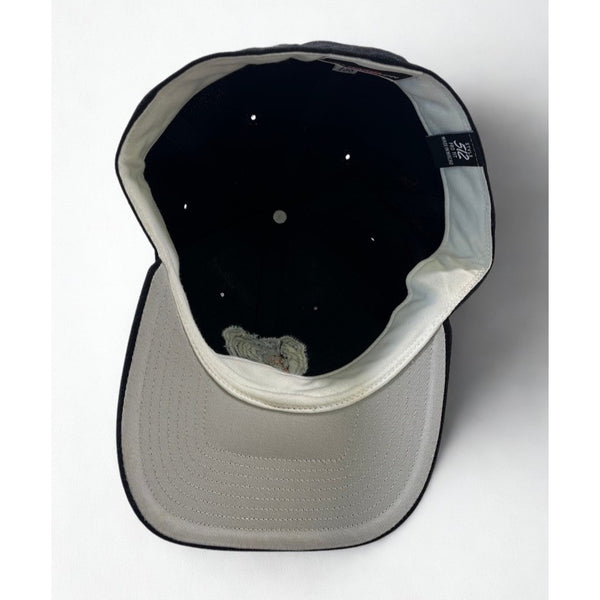 Newark Bears Rare Team Issued Richardson 512 Fitted Hat 7 3/8 Black Alternate