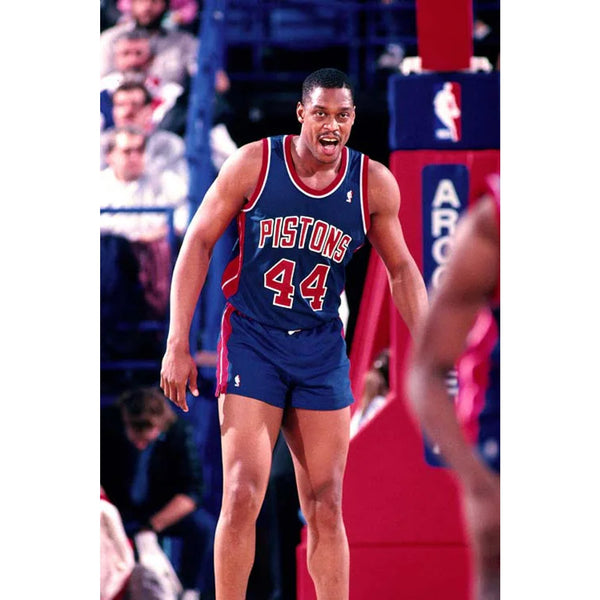 RICK MAHORN SIGNED AUTOGRAPHED Baseball PISTONS HAWKS MLB NBA