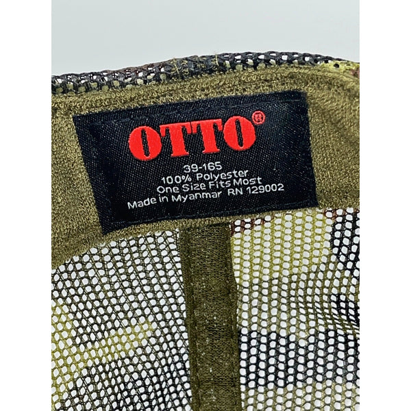 Larry Fleet Camo Otto Trucker Hat OSFM Country Singer Merch NWT