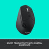 Logitech M720 Triathlon Wireless Bluetooth Mouse Black 910-006036 NIB