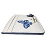 Kate Spade Flutter Fly Butterfly Leather Card Holder White Blue NWOT MSRP $99