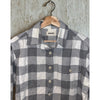 Taylor Stitch Moto Utility Shirt Ash Plaid Organic Cotton Flannel Mens 40